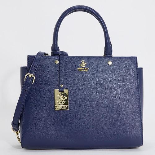 Bag With Zip Blue