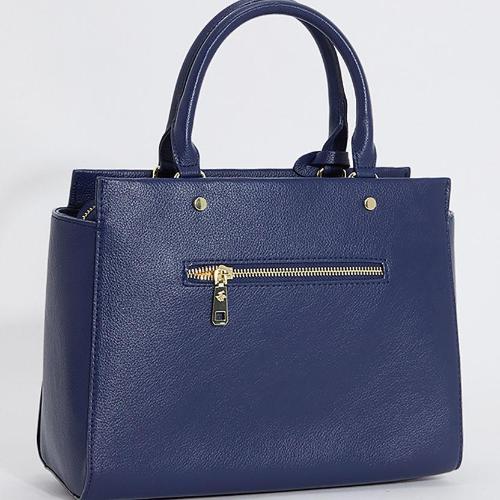 Bag With Zip Blue