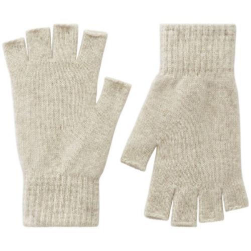 Fingerless Gloves-Off White