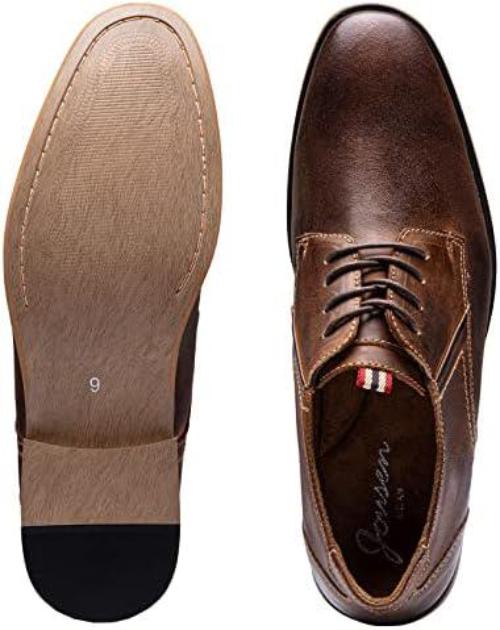 Leather Oxford Shoes Brown