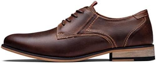 Leather Oxford Shoes Brown