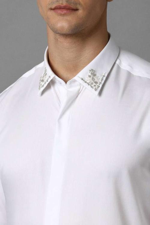 Polyester Shirts White