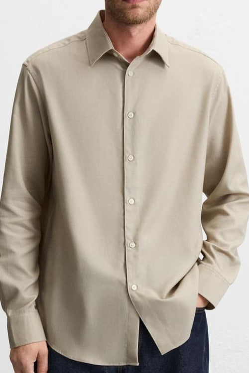 Pullover Shirts Khaki