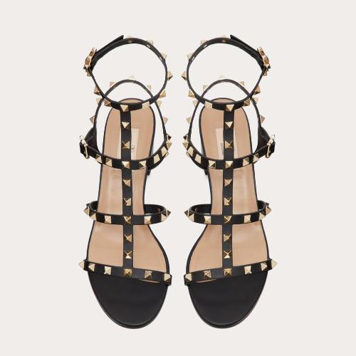 Rockstud Sandals Black