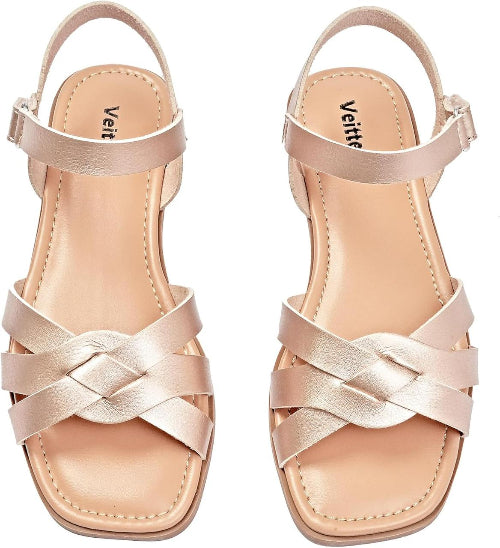 Rockstud Sandals Beige